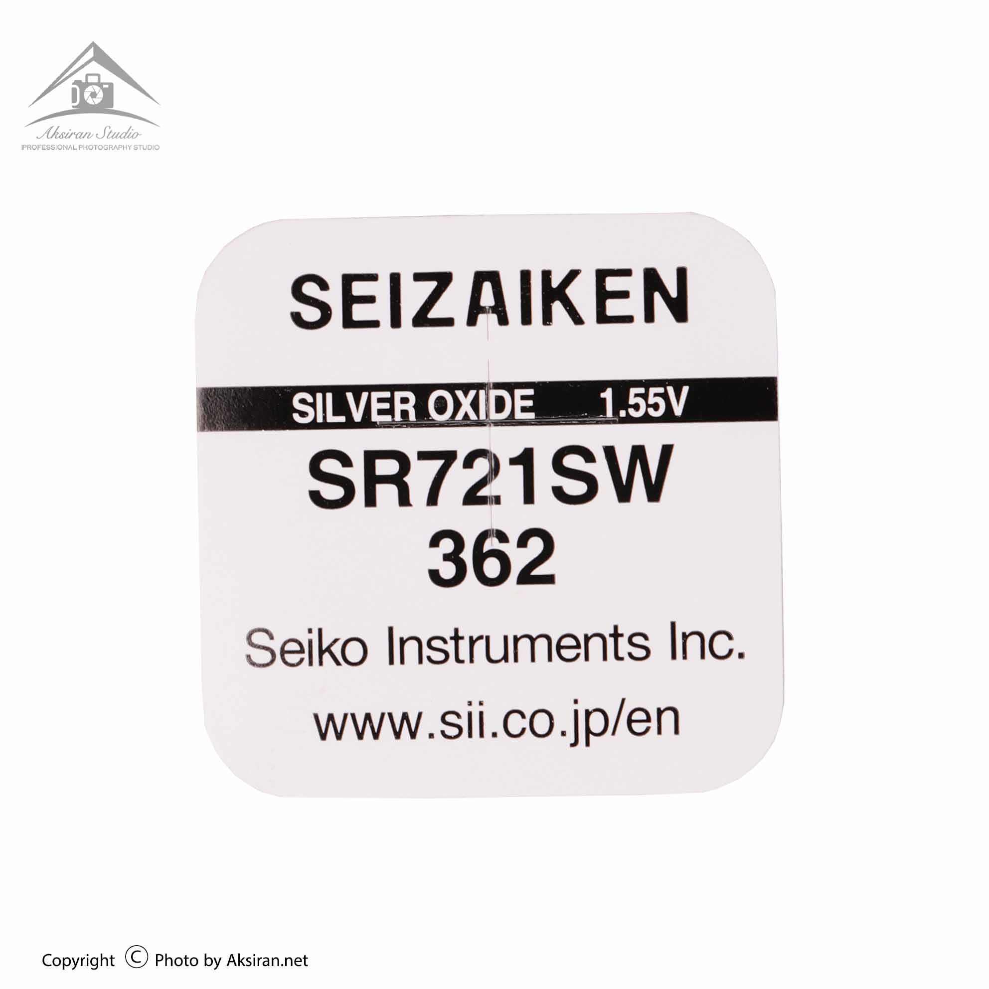 باتری ساعتی سیزیکن مدل SR721SW 362 
