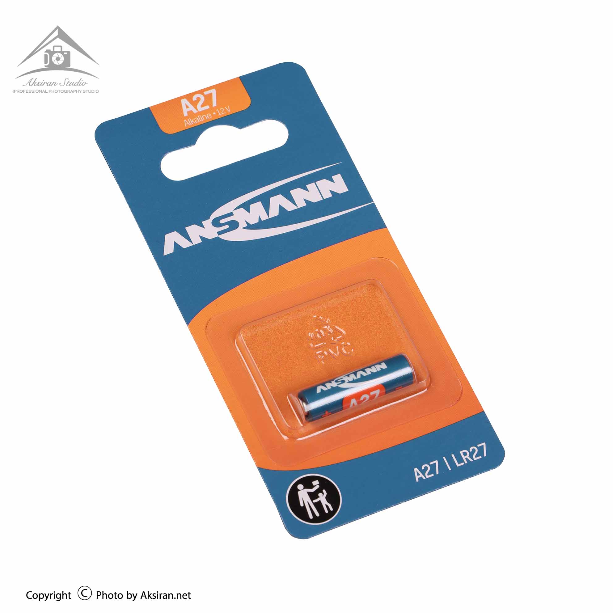 باتری ریموتی 12 ولت آلکالاین A27 آنسمن