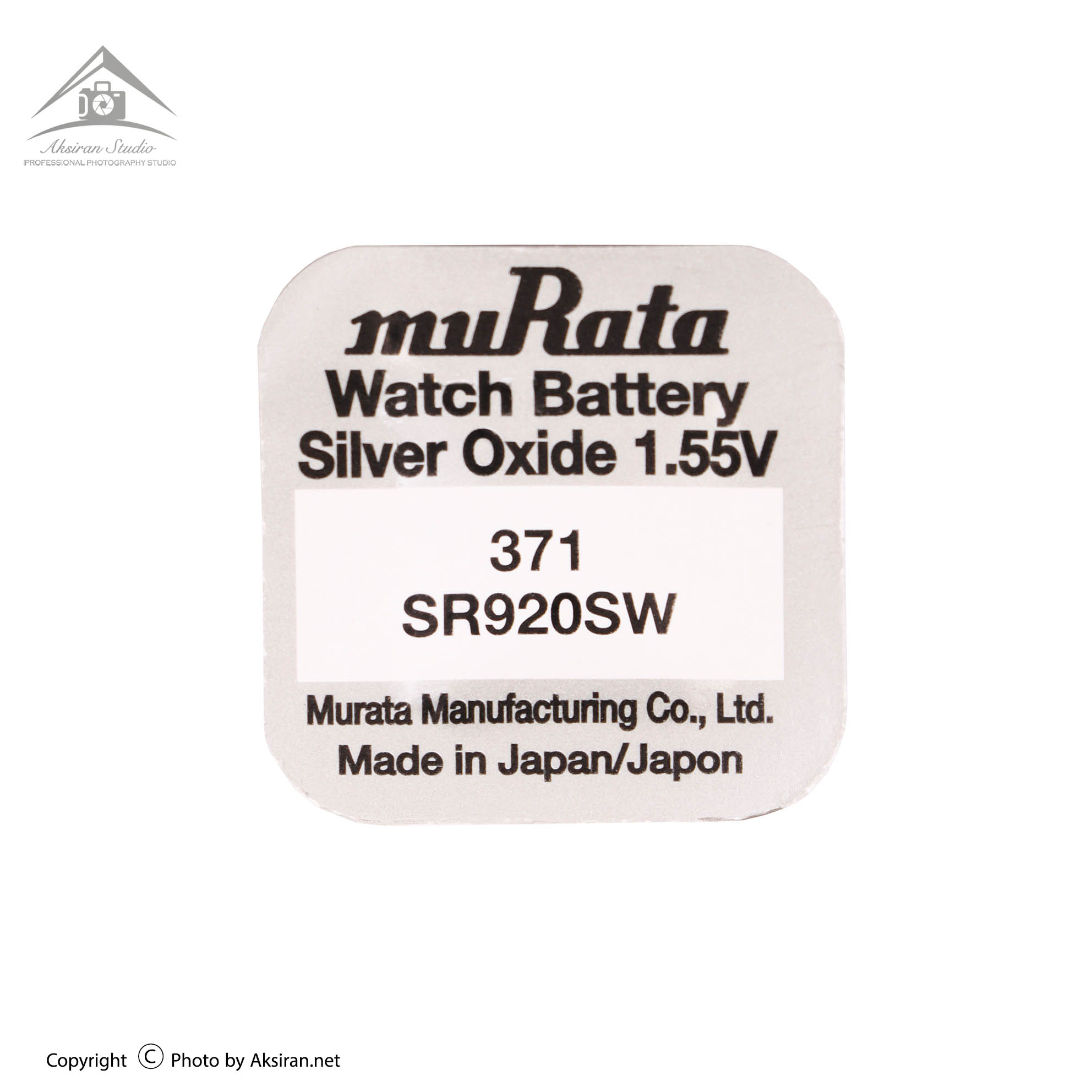 باتری ساعت 371 موراتا بسته 1 عددی
