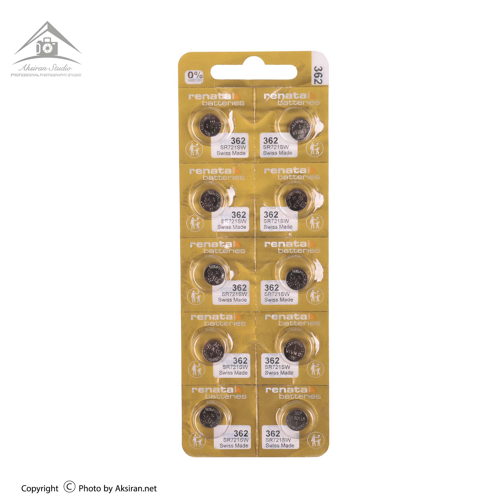 باتری ساعتی رناتا مدل SR721SW 362 Gold بسته 1 عددی