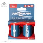 باتری بزرگ سایز d آنسمن مدل Plus Power بسته 2 عددی