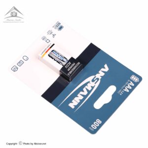 باتری نیم قلمی شارژی آنسمن سری maxE 800mAh