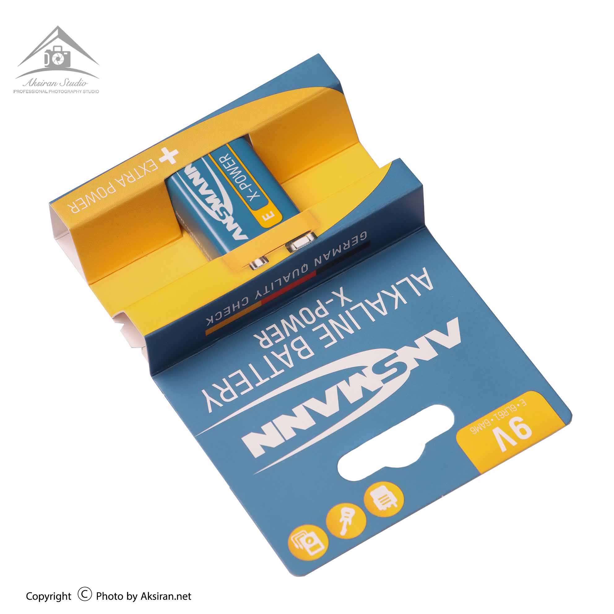 باتری کتابی آلکالاین آنسمن مدل ایکس پاور