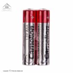 باتری نیم قلمی کملیون مدل Plus Alkaline شیرینگ بسته 2 عددی