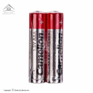 باتری نیم قلمی کملیون مدل Plus Alkaline شیرینگ بسته 2 عددی