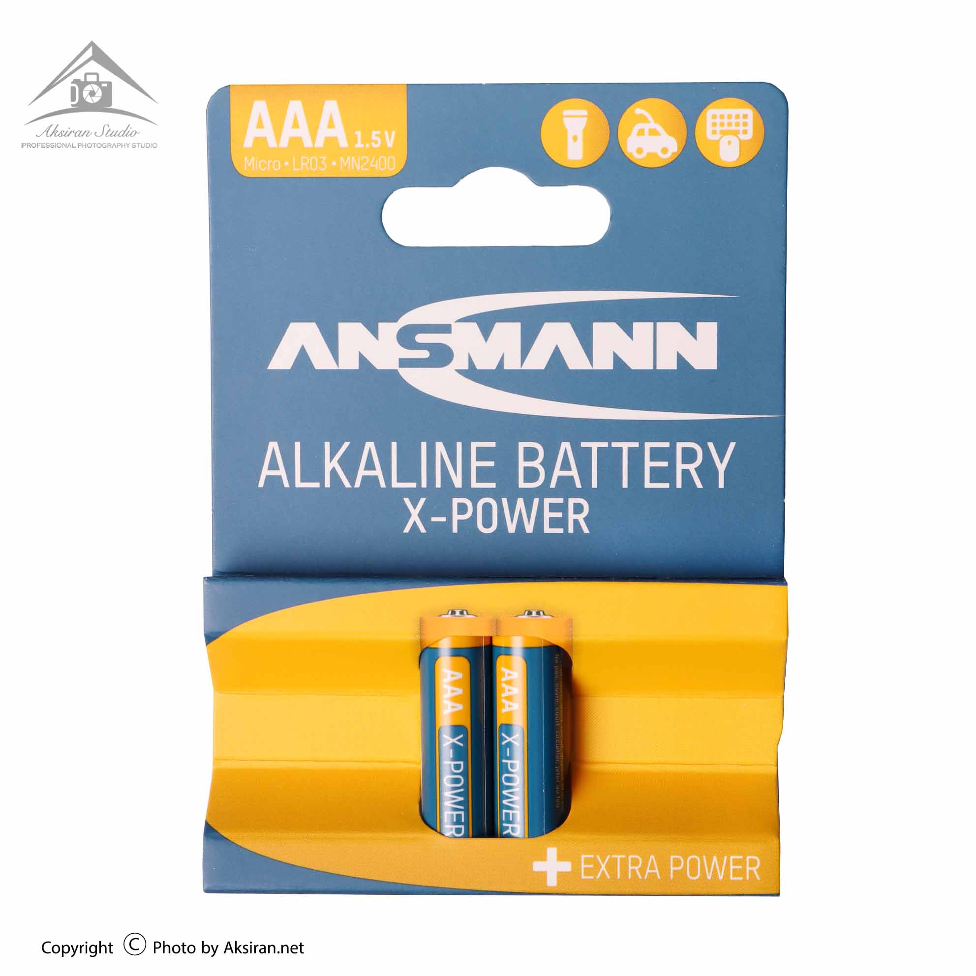 باتری نیم قلمی آنسمن مدل X-Power بسته 2 عددی