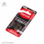 Maxell CR2032 Coin Cell Battery 1 Pack Red&Black