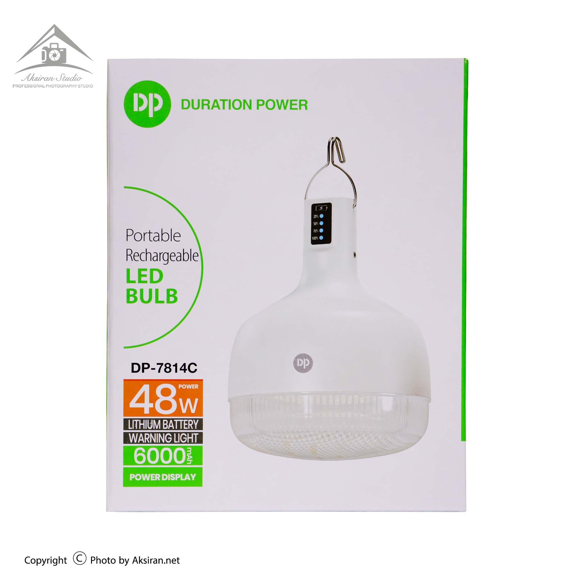 لامپ آویزدار شارژی دی پی مدل DP-7814C 