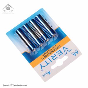 باتری قلمی وریتی مدل Super Heavy Duty بسته چهار عددی