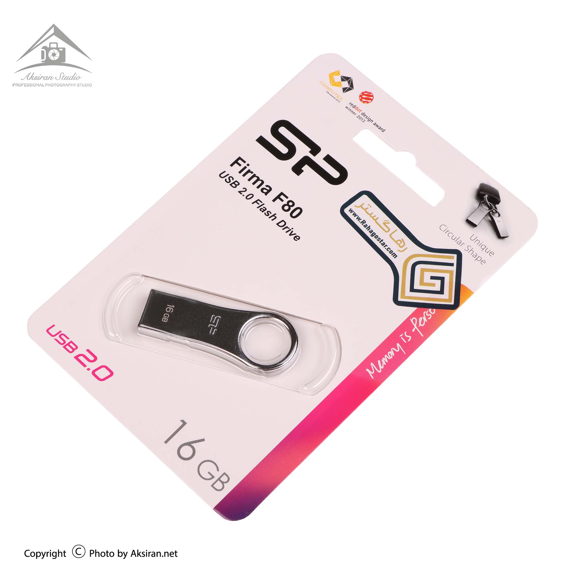 فلش مموری سیلیکون پاور مدل F80 ظرفیت 16 گیگابایت USB 2.0