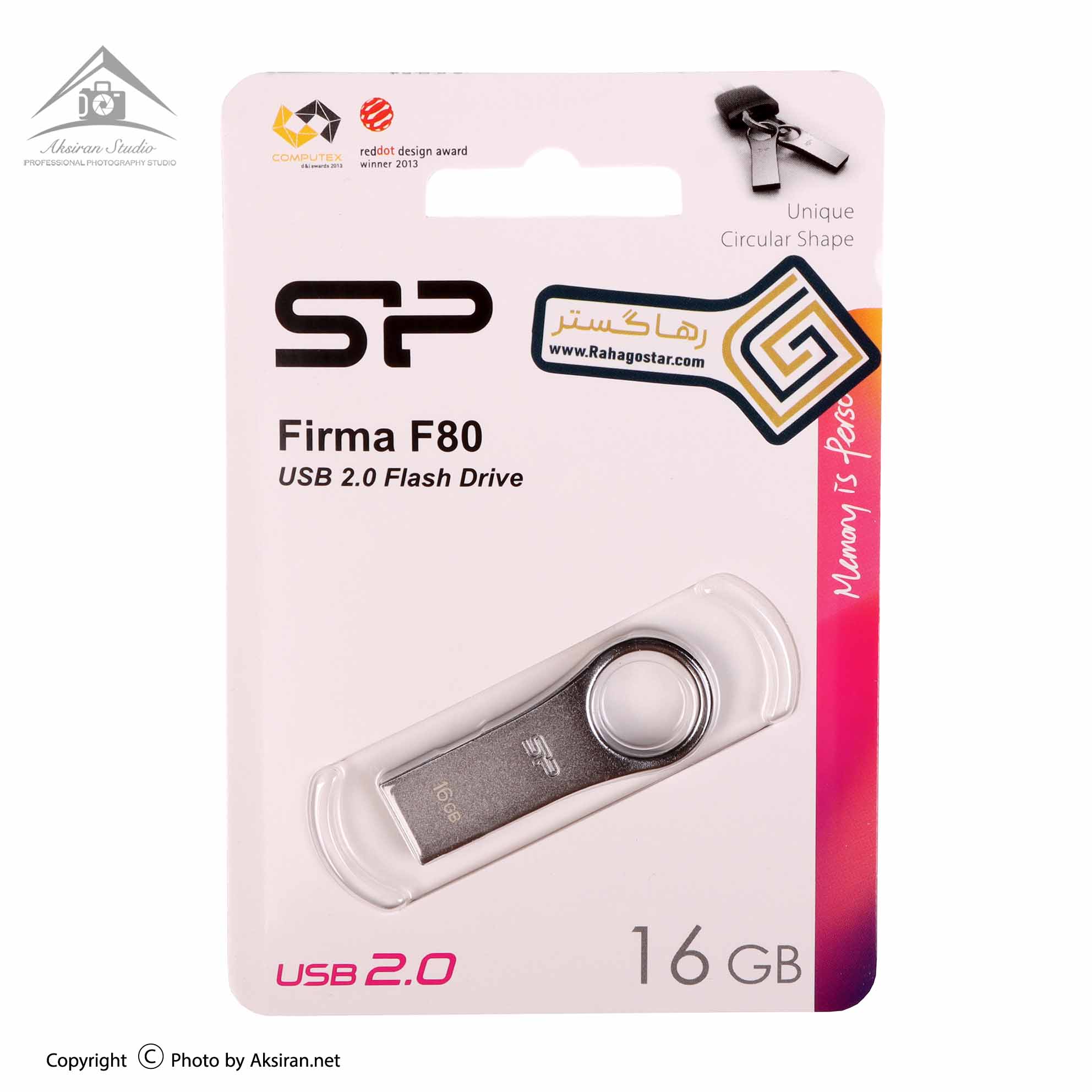 فلش مموری Silicon Power مدل فیرما F80 ظرفیت 16 گیگابایت