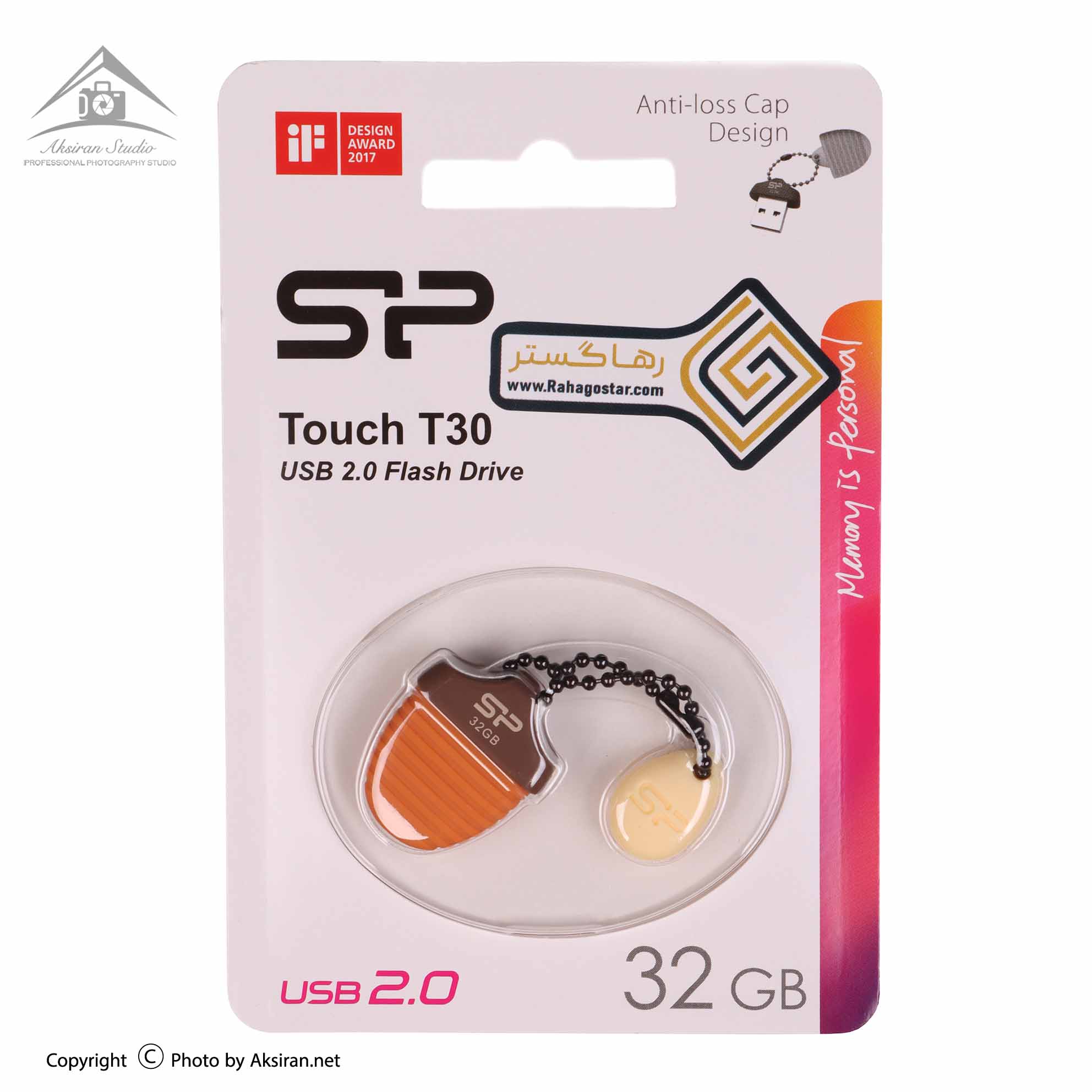 Silicon Power T30 USB2.0 32GB Flash Memory Brown