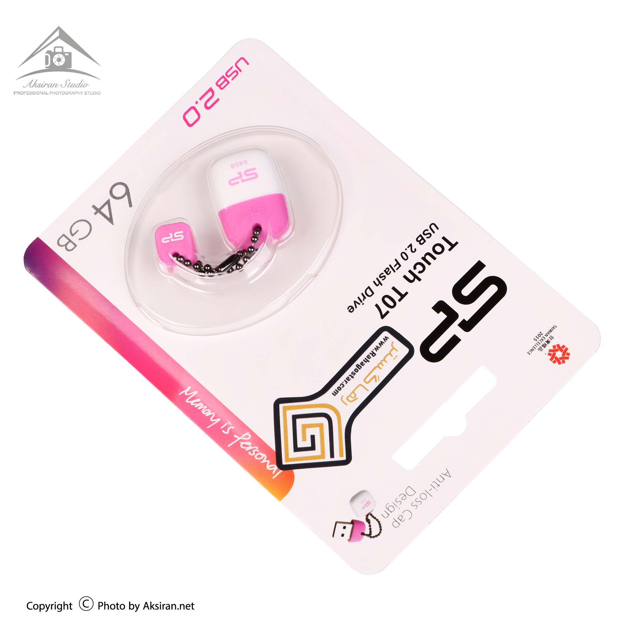 Silicon Power Touch T07 64GB Flash Drive pink