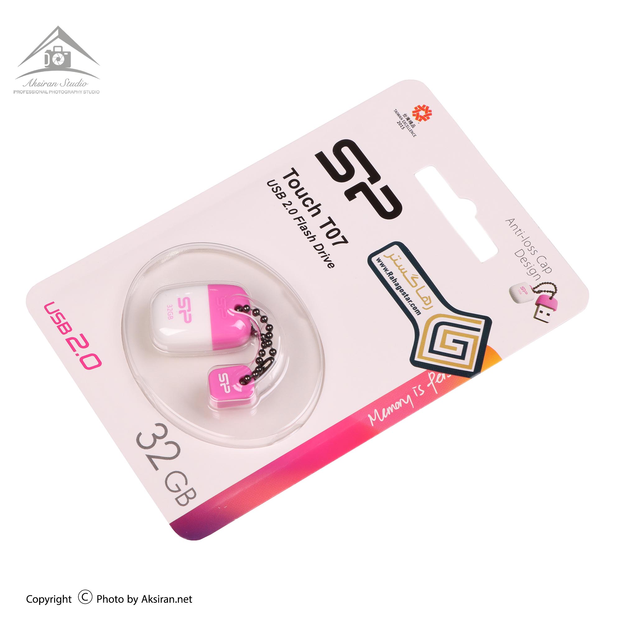 فلش سیلیکون پاور Silicon Power مدل Touch T07 USB 2.0 ظرفیت 32 گیگابایت