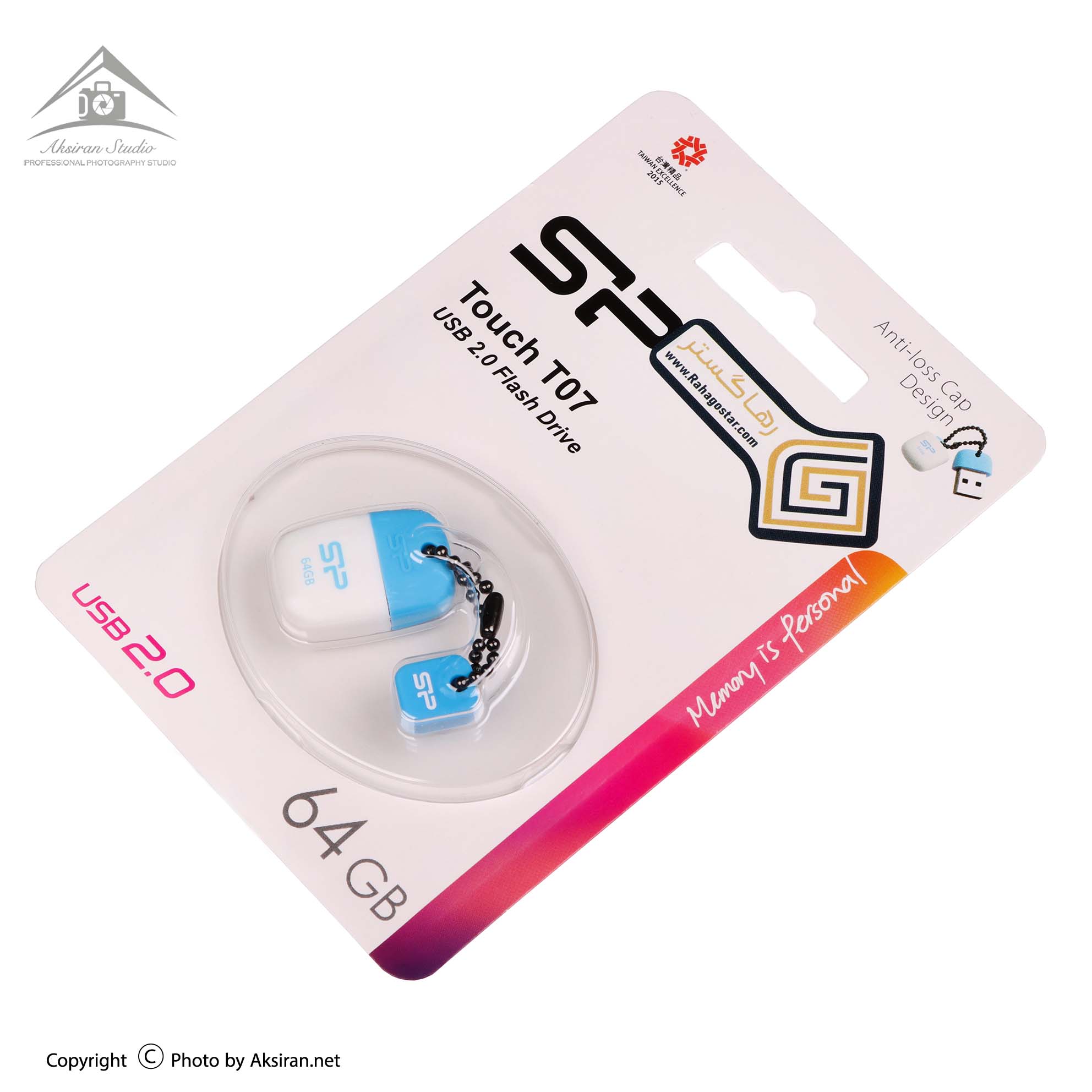 Silicon Power Touch T07 Flash Memory 64GB Blue