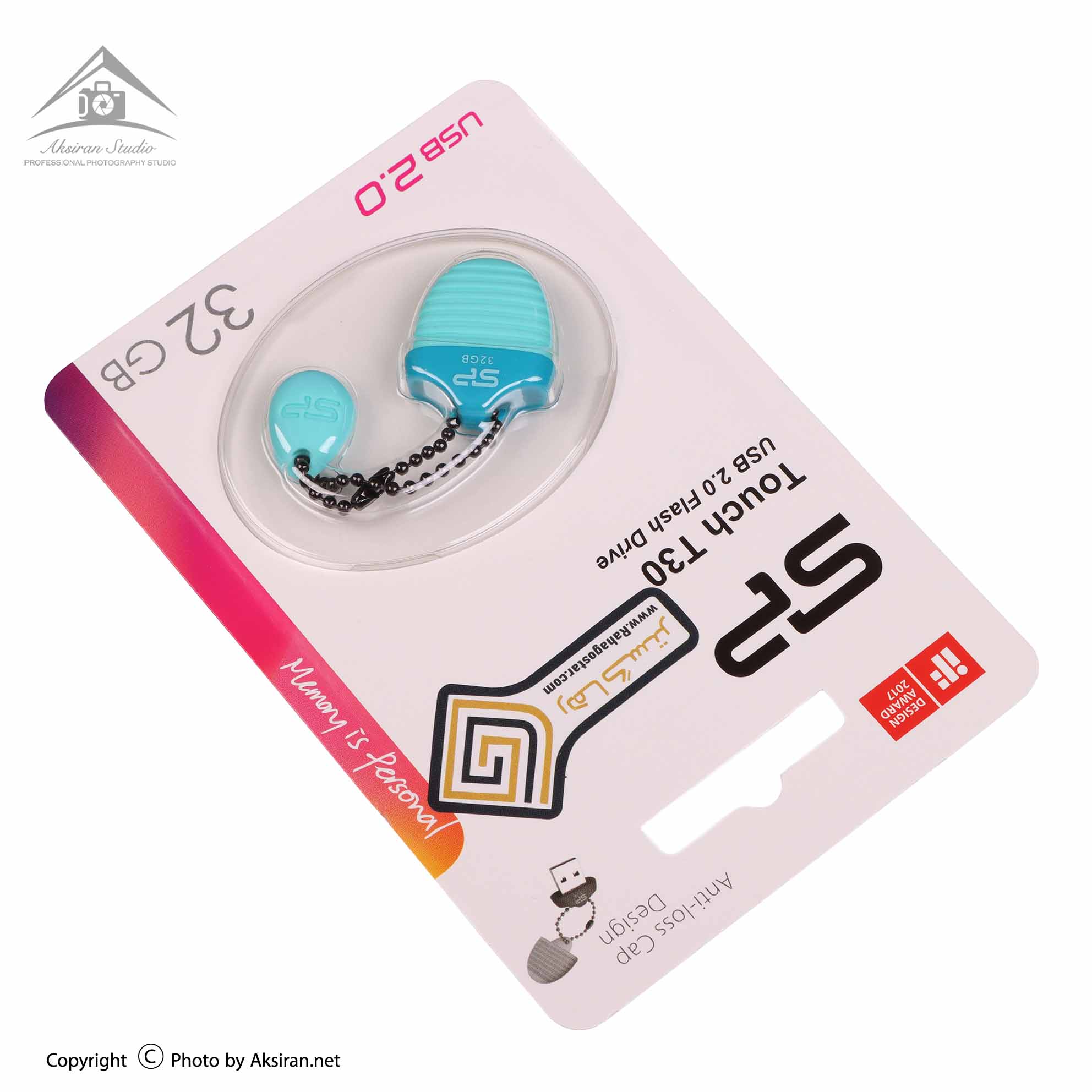 Silicon Power Touch T30 32GB Flash Drive Blue 