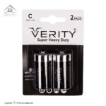 باتری متوسط C وریتی مدل Super Heavy Duty بسته 2 عددی