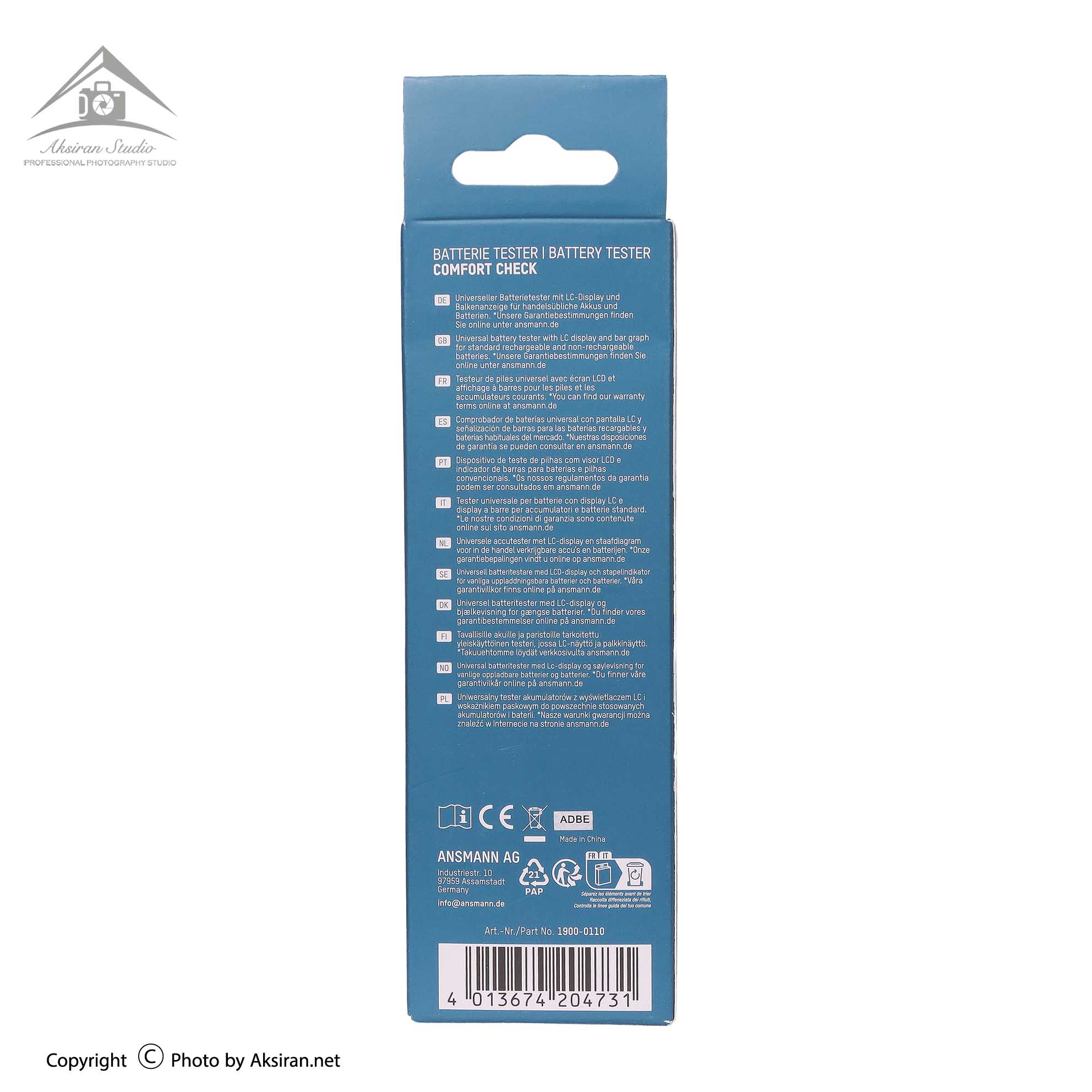 Ansmann Comfort Check Tester
