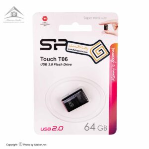 فلش مموری سیلیکون پاور مدل Touch T06 ظرفیت 64 گیگابایت