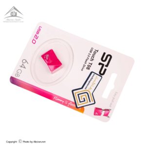 فلش مموری سیلیکون پاور مدل Touch T08 ظرفیت 64 گیگابایت صورتی