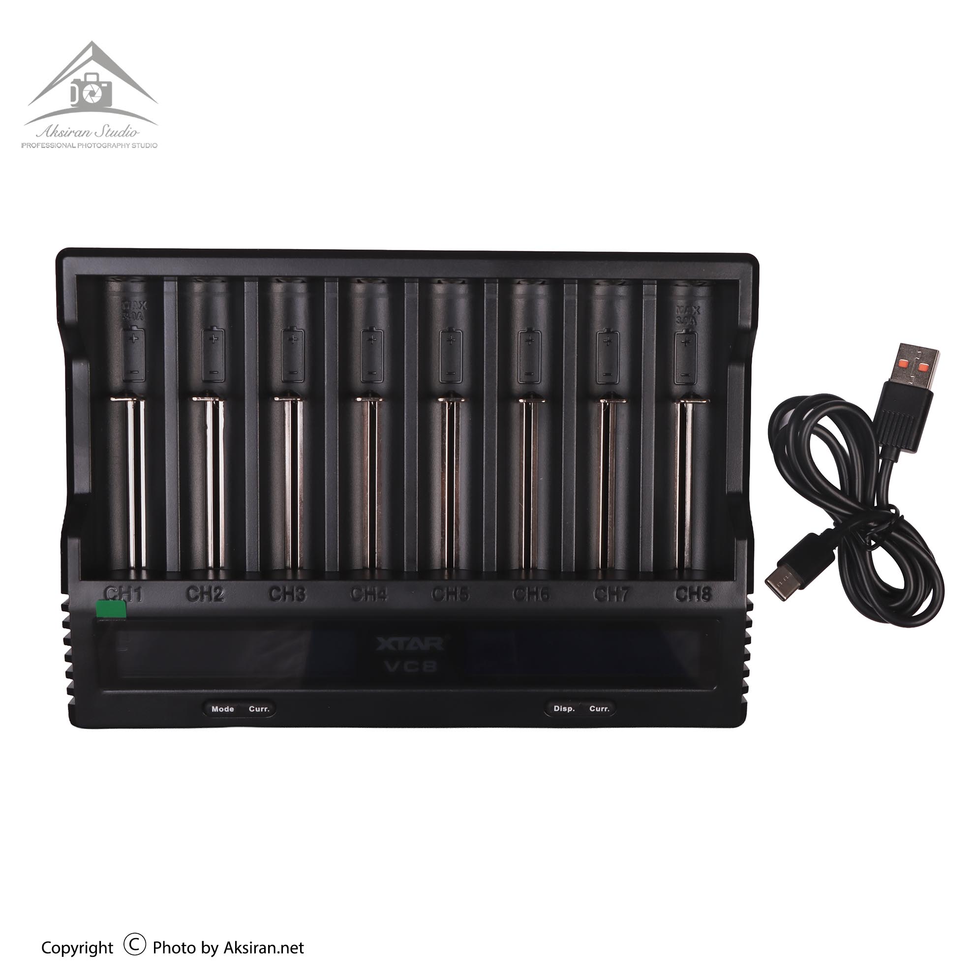 شارژر باتری اکستار مدل VC8