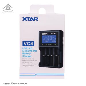 شارژر باتری اکستار مدل VC4