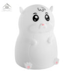 ANSMANN Children's Night Light Animal Lamp Silicone Hamster