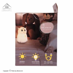 Ansmann LED-Nachtlicht Hamster Lilli