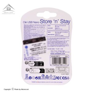 فلش مموری ورباتیم Verbatim Store 'n' Stay Nano USB3.2 64GB